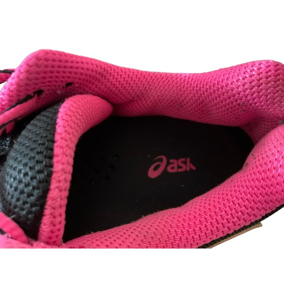 ASICS Gel 1140v Women's Pink Black Athletic Tennis Volleyball Shoes Size 7.5 - Picture 11 of 13